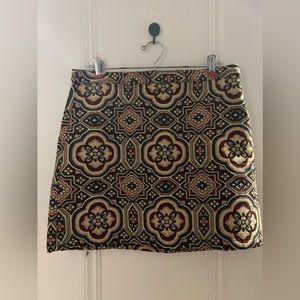 Topshop Jacquard Tapestry Skirt ASO Clara Oswald Doctor Who US 8